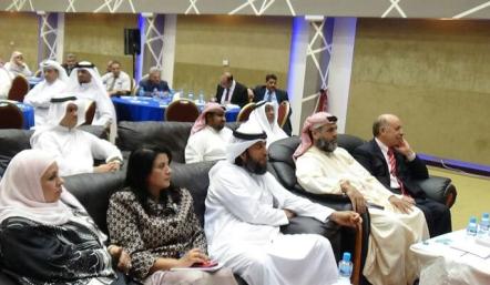 المجلس البلدي والجهاز التنفيذي بالمنطقة الجنوبية يحضران ورشة الأساليب الحديثة لإدارة المجالس البلدية بالجامعة الخليجية