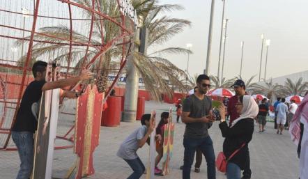 بلدية المنطقة الجنوبية تشارك بركن خاص للزوار في الفورمولا واحد