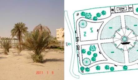 البلدية الجنوبية تبدأ إنشاء حديقة عسكر بتكلفة 118 ألف دينار