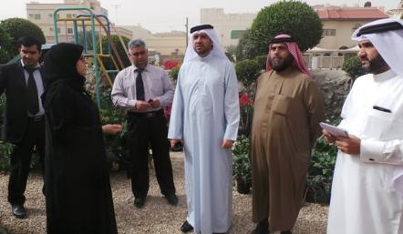 مدير عام البلدية الجنوبية ورئيس المجلس يقومان بجولة تفقدية لثالثة الجنوبية