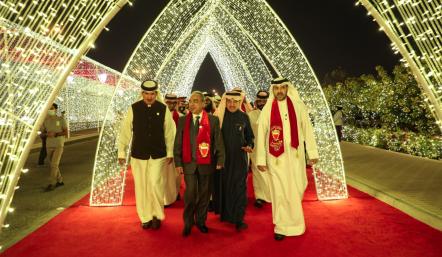 بلدية المنطقة الجنوبية تدشن إنارة البوابات المضيئة ضمن الاحتفال بالأعياد الوطنية