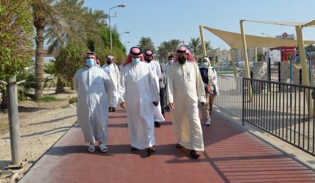 مدير عام بلدية "الجنوبية" والنائب الأنصاري والبلدي