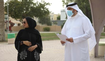 خلال جولة تفقدية بحضور العضو القلاف.. مدير عام البلدية الجنوبية: إعادة تطوير حديقة مدينة عيسى بمجمع 802 وتكثيف التشجير فيها