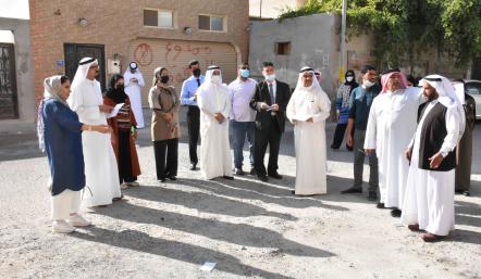 النكال: دراسة مشاريع ربط شبكات الصرف الصحي ورصف طرق المصلى