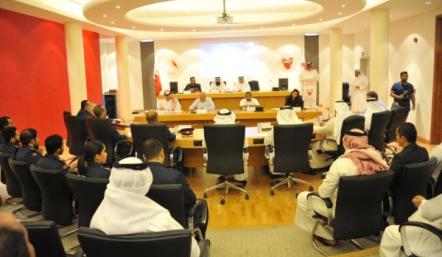 بلدية "المحرق" تقيم ندوة تعريفية لمنسوبي شرطة المجتمع