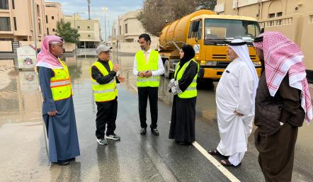 جانب من الزيارات الميدانية 