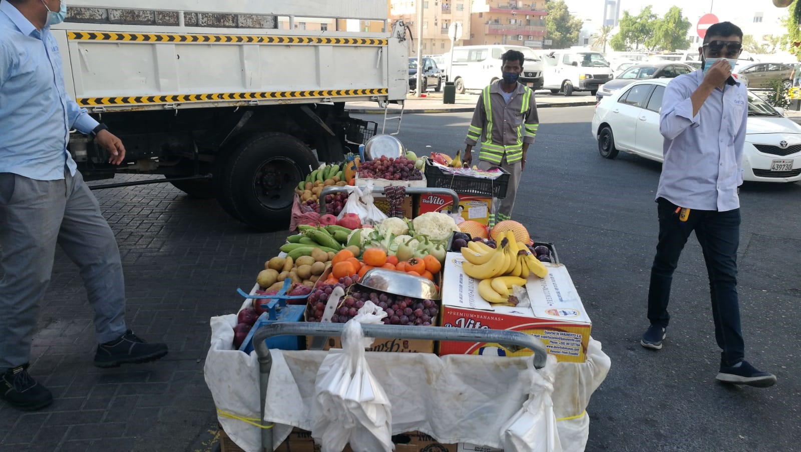 إزالة مخالفة الباعة الجائلة