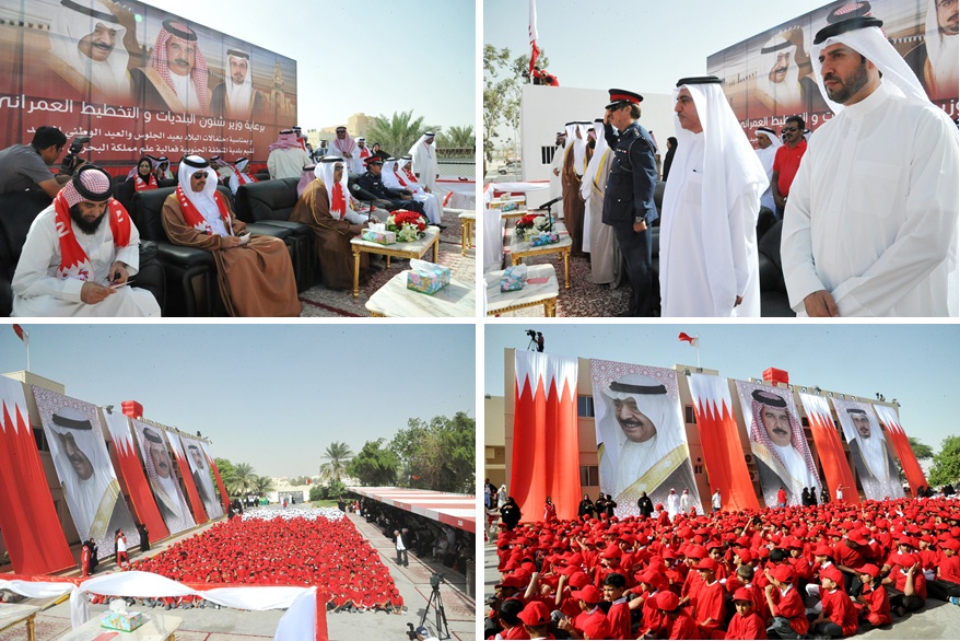 مدير عام البلدية الجنوبية يشيد بإنجاز أكبر علم بشري