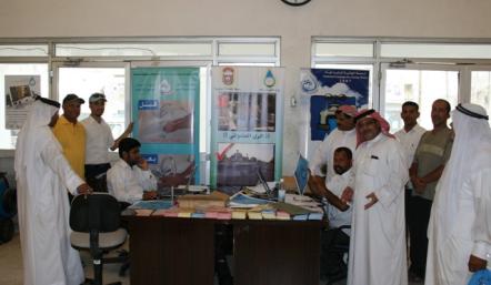 بالتنسيق مع "إدارة الكهرباء والماء" " الجنوبية" تشارك في حملة ترشيد المياه بسوق الرفاع المركزي