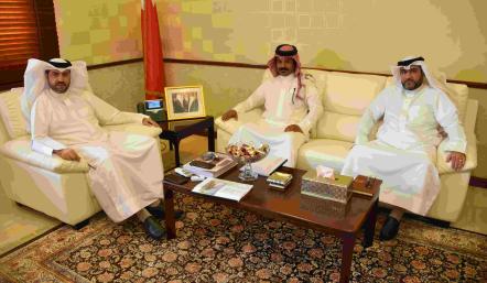 لقاء المدير العام مع طلال عتيق