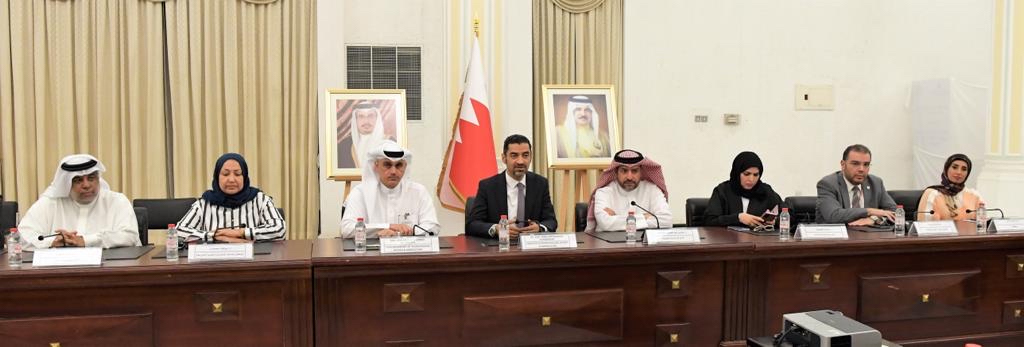 الوزير المبارك يبحث مع جمعية المطورين العقاريين عددا من المواضيع
