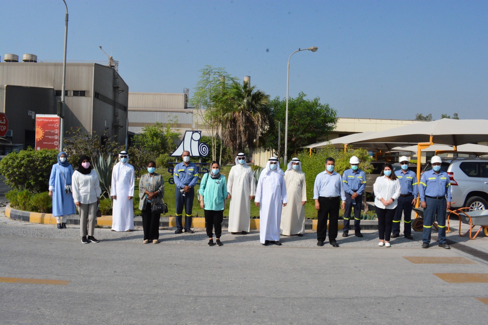 زراعة تشجير المنطقة الصناعة