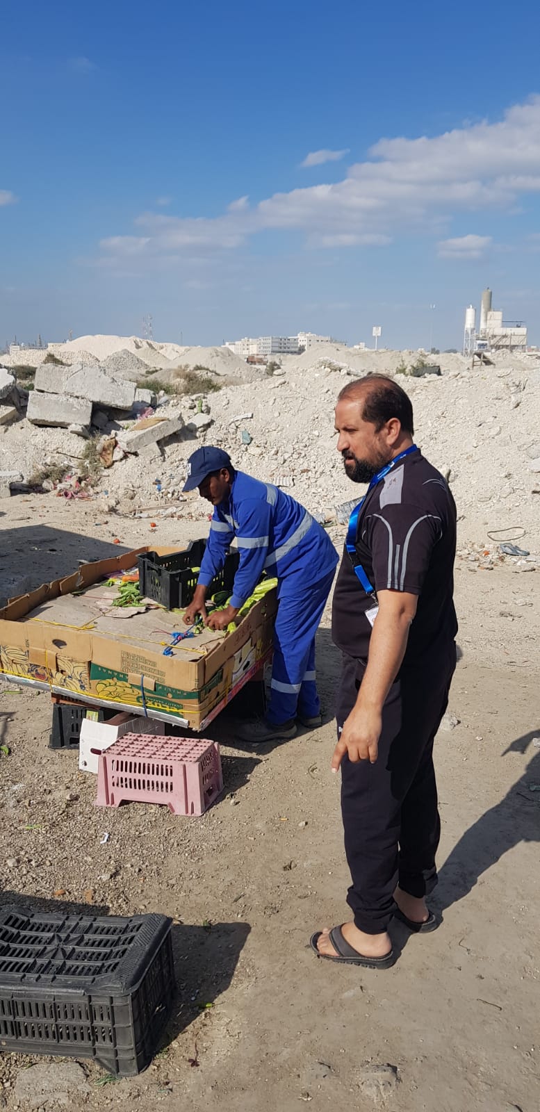 بلدية "الجنوبية" تحد من تجاوزات الباعة الجائلين في "رأس زويد"