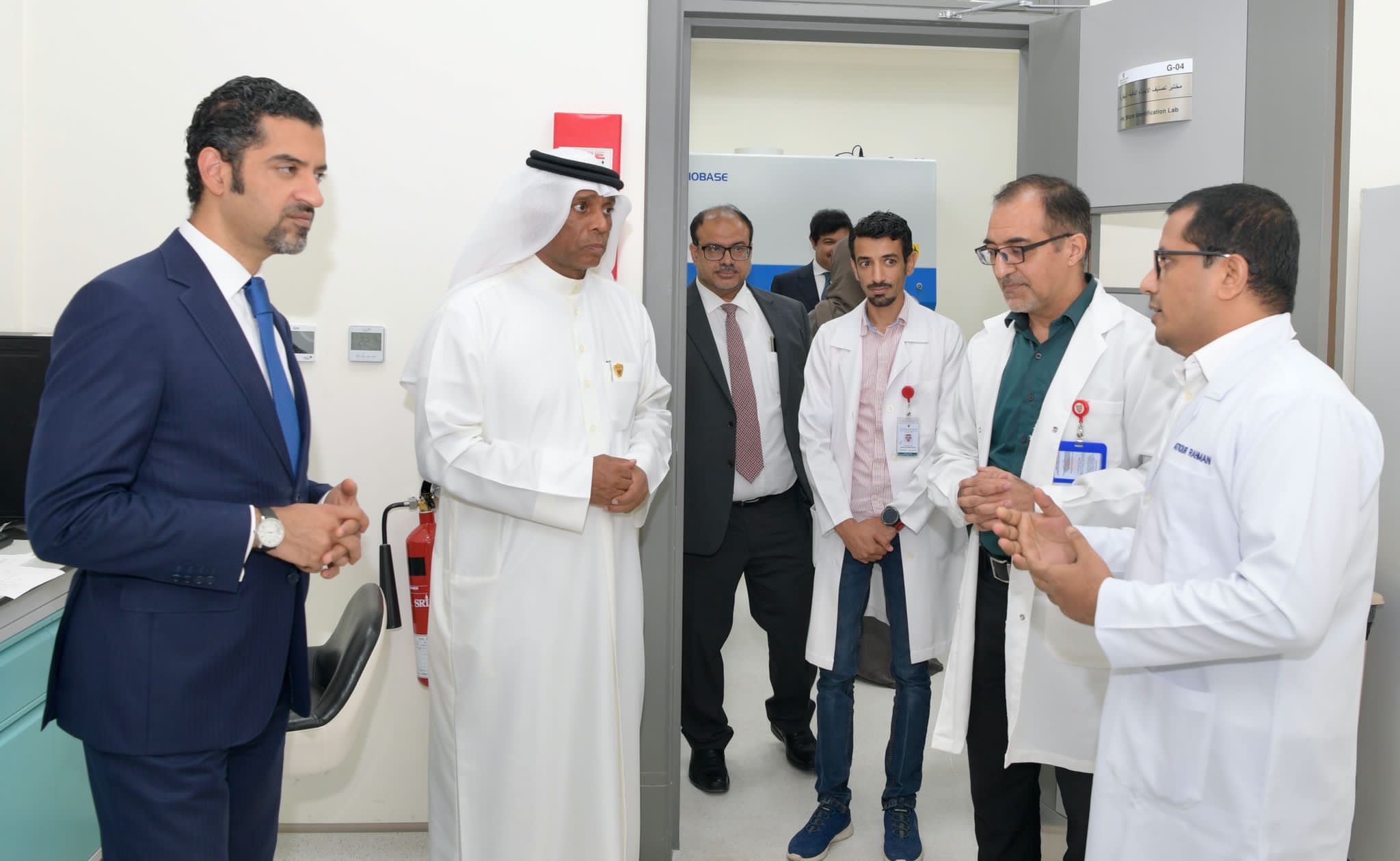 وزير &quot;البلديات&quot; يتفقد المركز الوطني للمختبرات الزراعية بهورة عالي