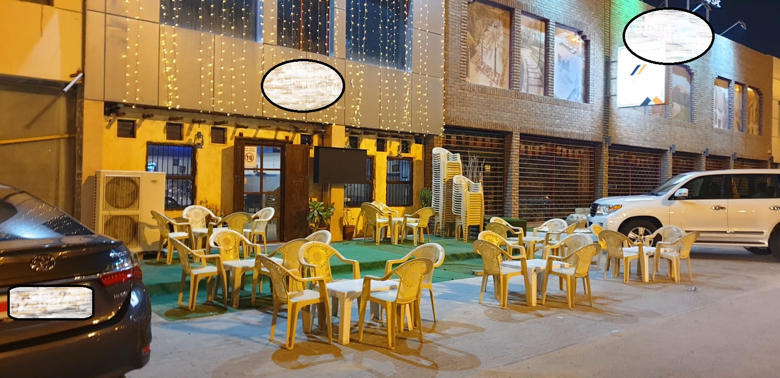 بلدية "الجنوبية" تقوم بحملة على المقاهي المخالفة لقانون إشغال الطريق العام