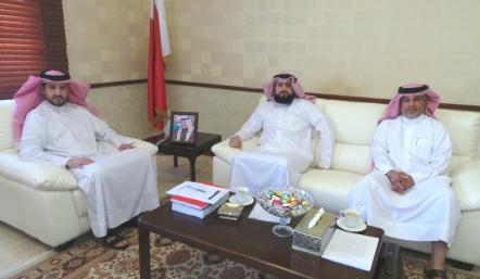 خلال استقباله النائب الأحمد و البلدي الخال... مدير عام بلدية الجنوبية يثني على دور النواب في دعم العمل البلدي