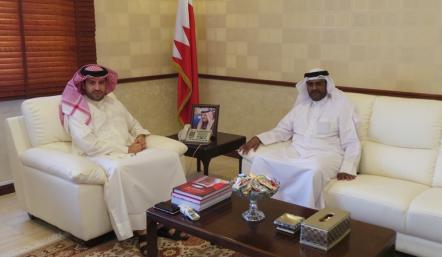 مدير عام بلدية "الجنوبية" يستقبل النائب خليفة الغانم