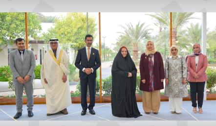 قرينة العاهل المعظم تفتتح مشروع تطوير الحديقة المائية