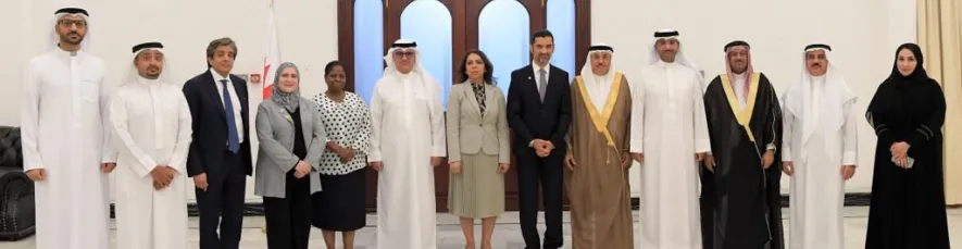 الوزير المبارك في صورة جماعية مع مجلس أمانة العاصمة 