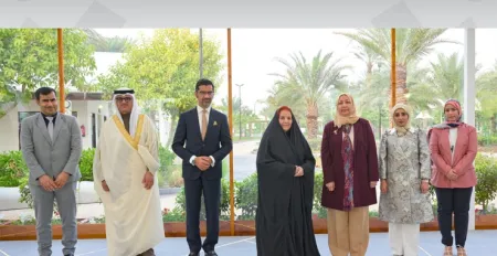 قرينة العاهل المعظم تفتتح مشروع تطوير الحديقة المائية