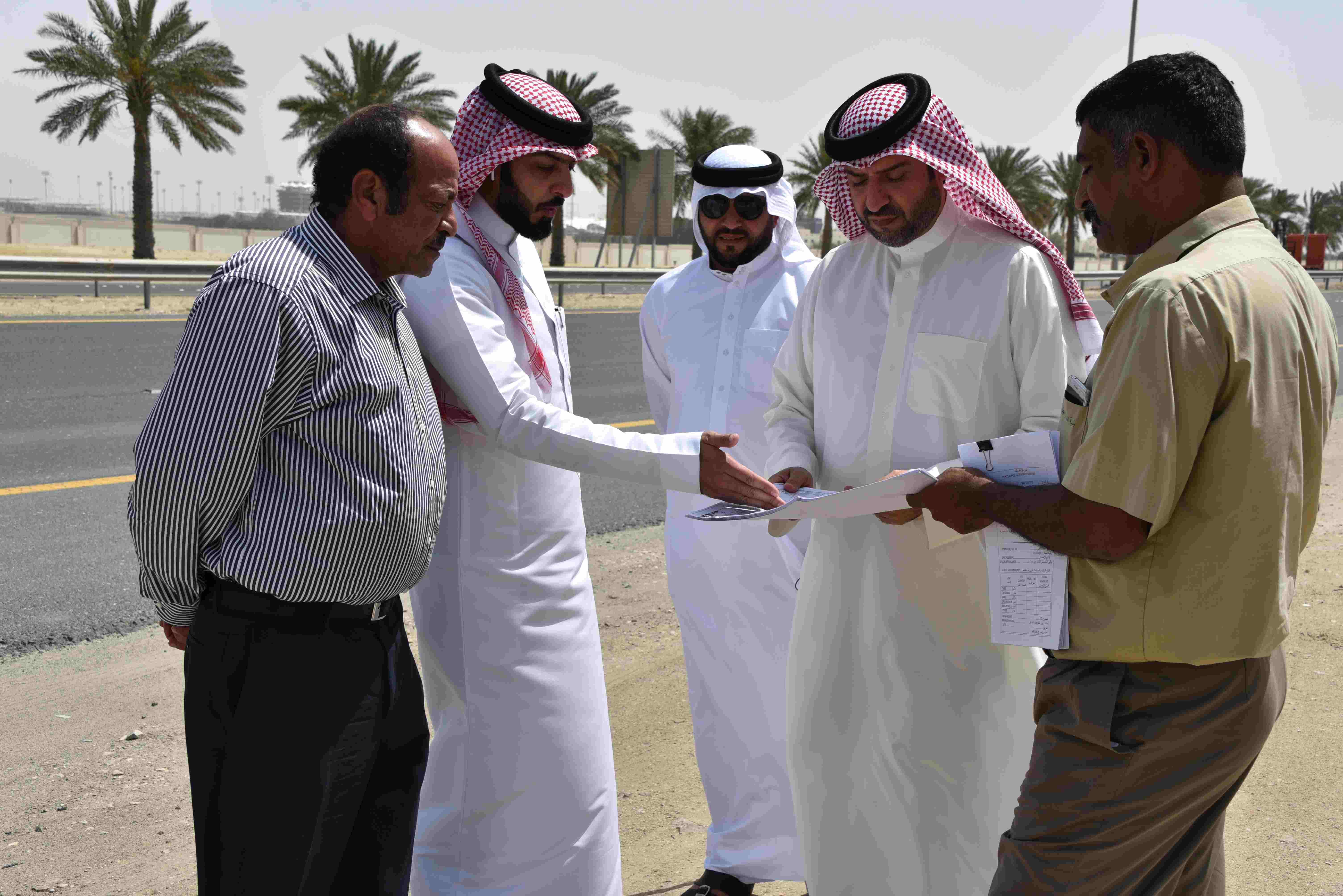 جولة المدير العام التفقدية لاستعدادات الفورمولا1