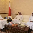 سعادة المدير العام مع الشيخ سلمان بن عيسى الخليفة