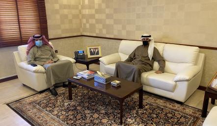 مدير عام بلدية الجنوبية يستقبل نائب الرئيس للشئون الحكومية في شركة STC البحرين