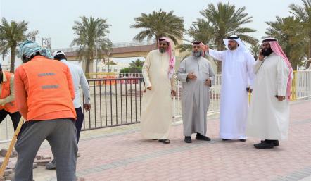 البدء في المرحة الأولى من تطوير ممشى الاستقلال